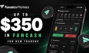 Fanatics Markets $350 welcome bonus