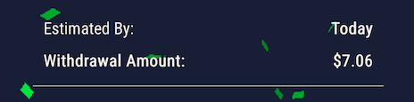 Withdrawal tested. icon