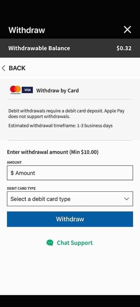 PlayStar Initiating withdrawal