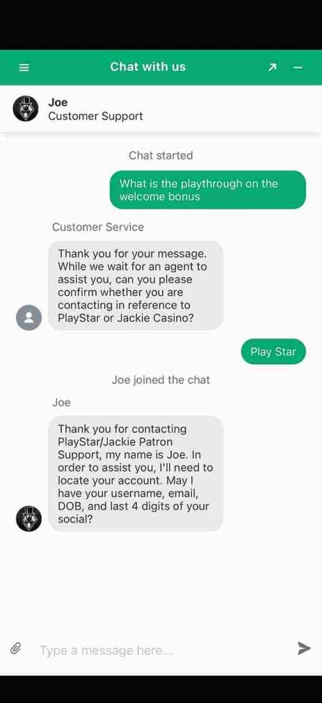 PlayStar Chat