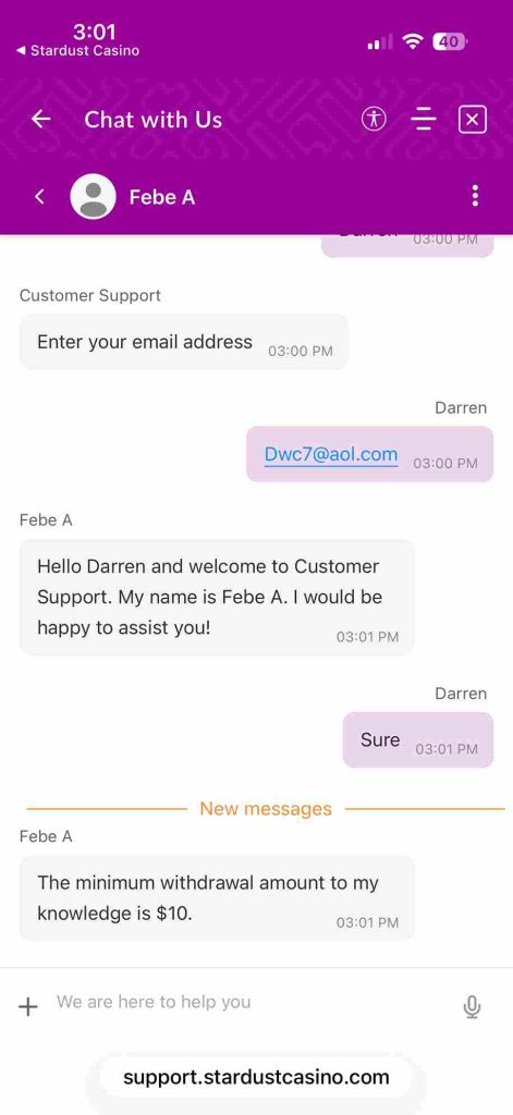 Stardust Chat with Febe