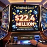 Slot Machine Says Record Online Jackpot $22.4 Million