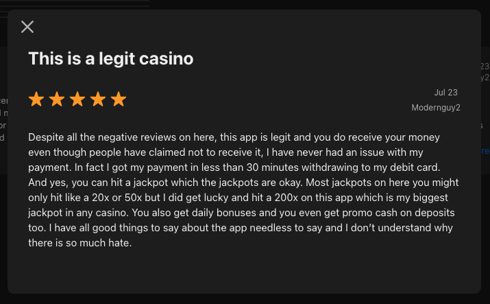Modernguy Apple store review