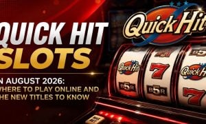 Slot Machine Reels With Red 7's and Quick Hit Slots in August 2026