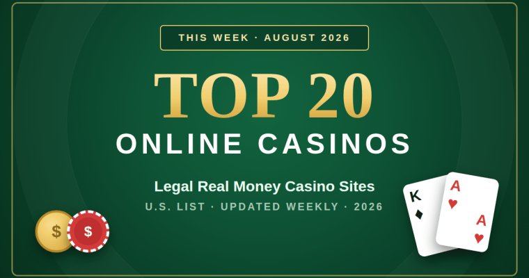 Top 20 online casinos