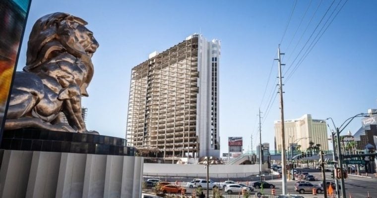 Bally’s has revised its Tropicana Las Vegas redevelopment plan, replacing a casino-resort concept with entertainment, dining and retail.