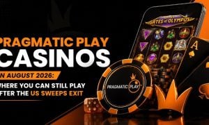 Mobile Phone Displays Online Casino Game by Pragmatic Play