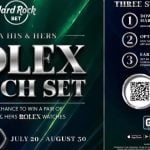 Hard Rock Bet Online Casino Florida Promo to Win a Rolex Watch Set August 2026