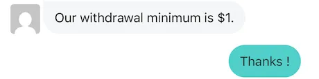 Live chat tested. icon
