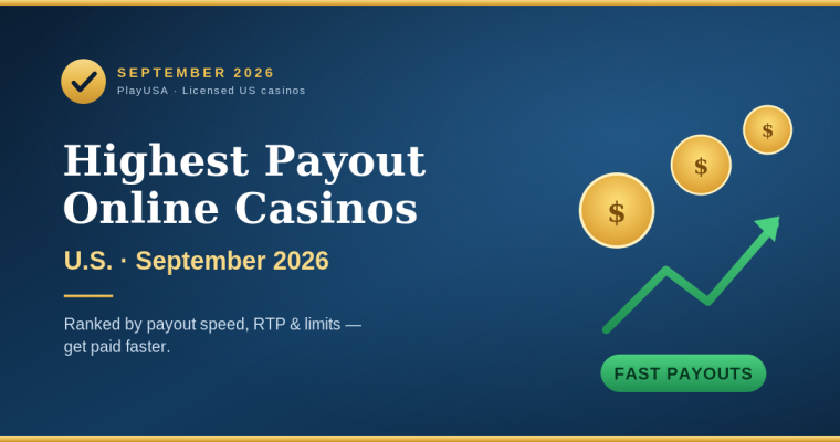 Highest Payout Online Casinos