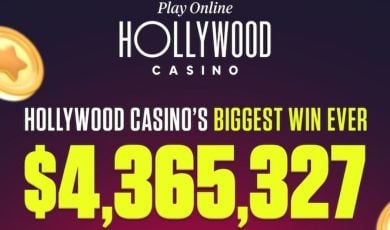 A Pennsylvania Online Casino Player Hit a $4.3 Million Jackpot on Hollywood Casino