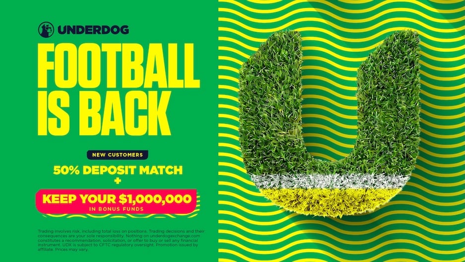 Underdog Predict Keep Your Million Promo Image Sept. 2026