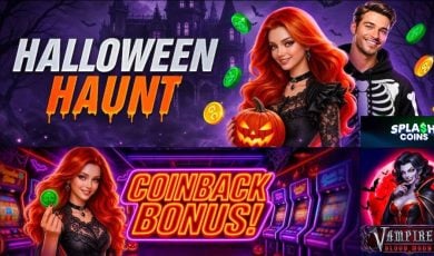 Promotional Images by Splash Coins for Halloween Events Calendar Oct. 2026