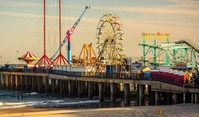 Atlantic City’s Steel Pier is up for sale for $85 million.