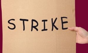 About 1,300 union workers at Encore Boston Harbor have gone on strike.