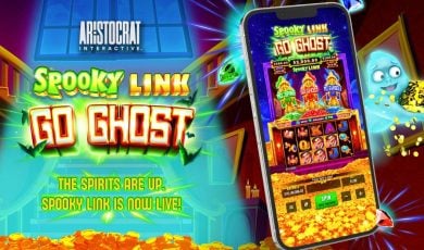 Go Ghost First Game Launch for Aristocrat's Spooky Link Online Casinos Games Franchise