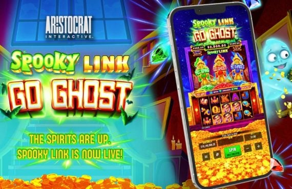 Aristocrat Launches Spooky Link Go Ghost at Online Casinos Across North America