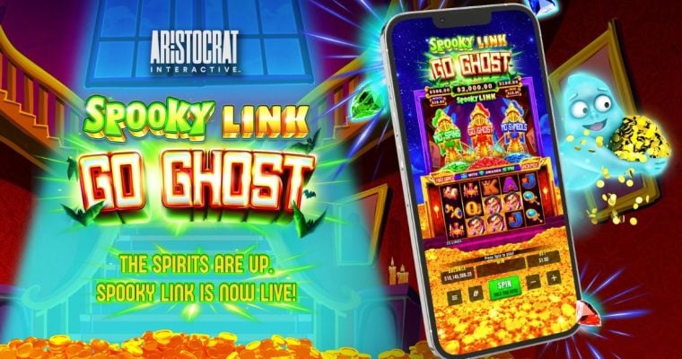 Go Ghost First Game Launch for Aristocrat's Spooky Link Online Casinos Games Franchise