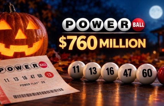 Powerball Jackpot Climbs To $760 Million For Halloween Drawing After No Winner Wednesday