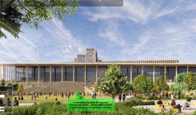 Revised Design of the Front of Queens Casino Hard Rock Metropolitan Park