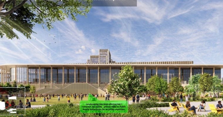 Revised Design of the Front of Queens Casino Hard Rock Metropolitan Park