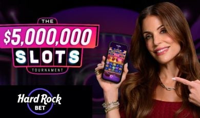 Bethenny Frankel as The Face of Hard Rock Bet's Slots Tournament