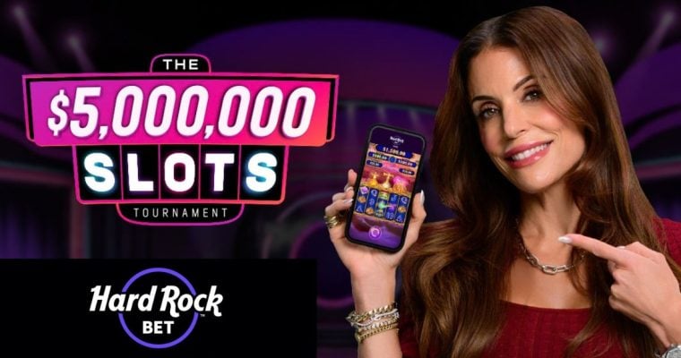 Bethenny Frankel as The Face of Hard Rock Bet's Slots Tournament