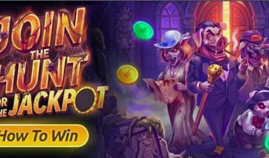 Join The Hunt Promo Image for Jackpota Halloween Promo