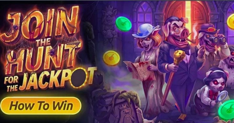 Join The Hunt Promo Image for Jackpota Halloween Promo