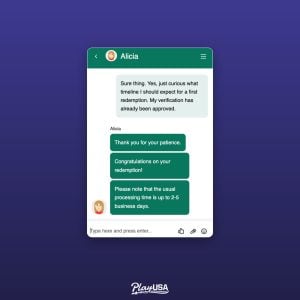 Lucky.Me - Live Chat Redemption Timeline