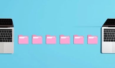 Data Sharing Concept with Files In Between Computers