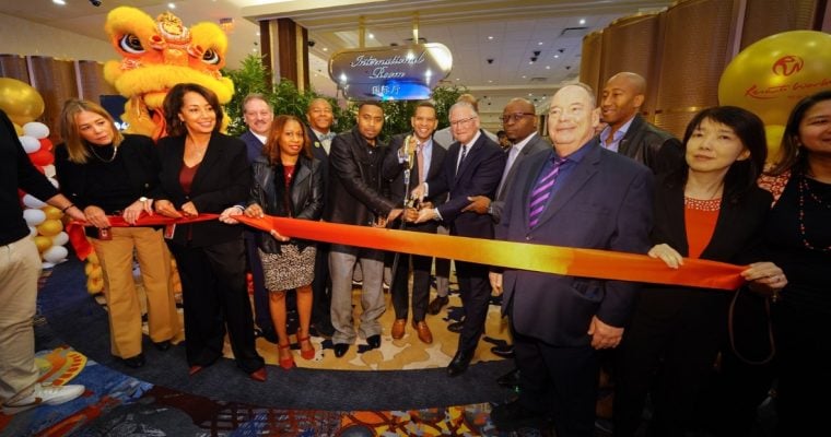 Nas and Others Partake in Ribbon Cutting of New International Room at RWNYC