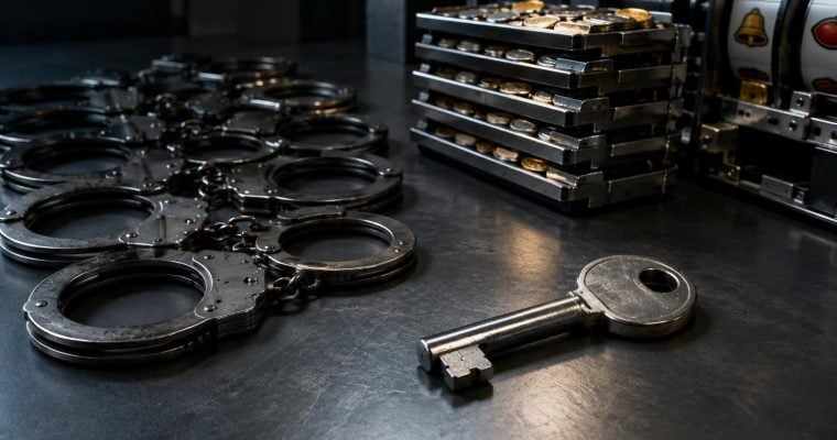 Florida authorities seized 239 illegal slot machines and arrested 10 people in a gambling investigation that extended into Pennsylvania.
