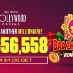 Five weeks after a $4.36 million hit in Pennsylvania, Hollywood Casino's DropZone paid $3.65 million in Michigan ... this time on a $1.06 bet.