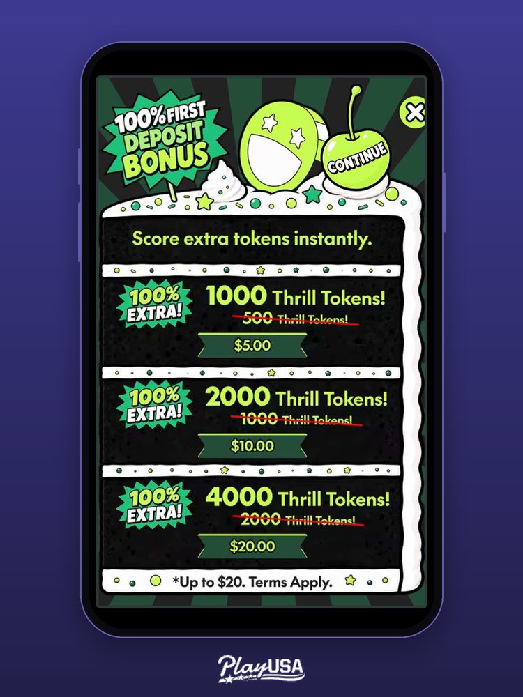 the tiered 100% match structure, shown in full before payment.