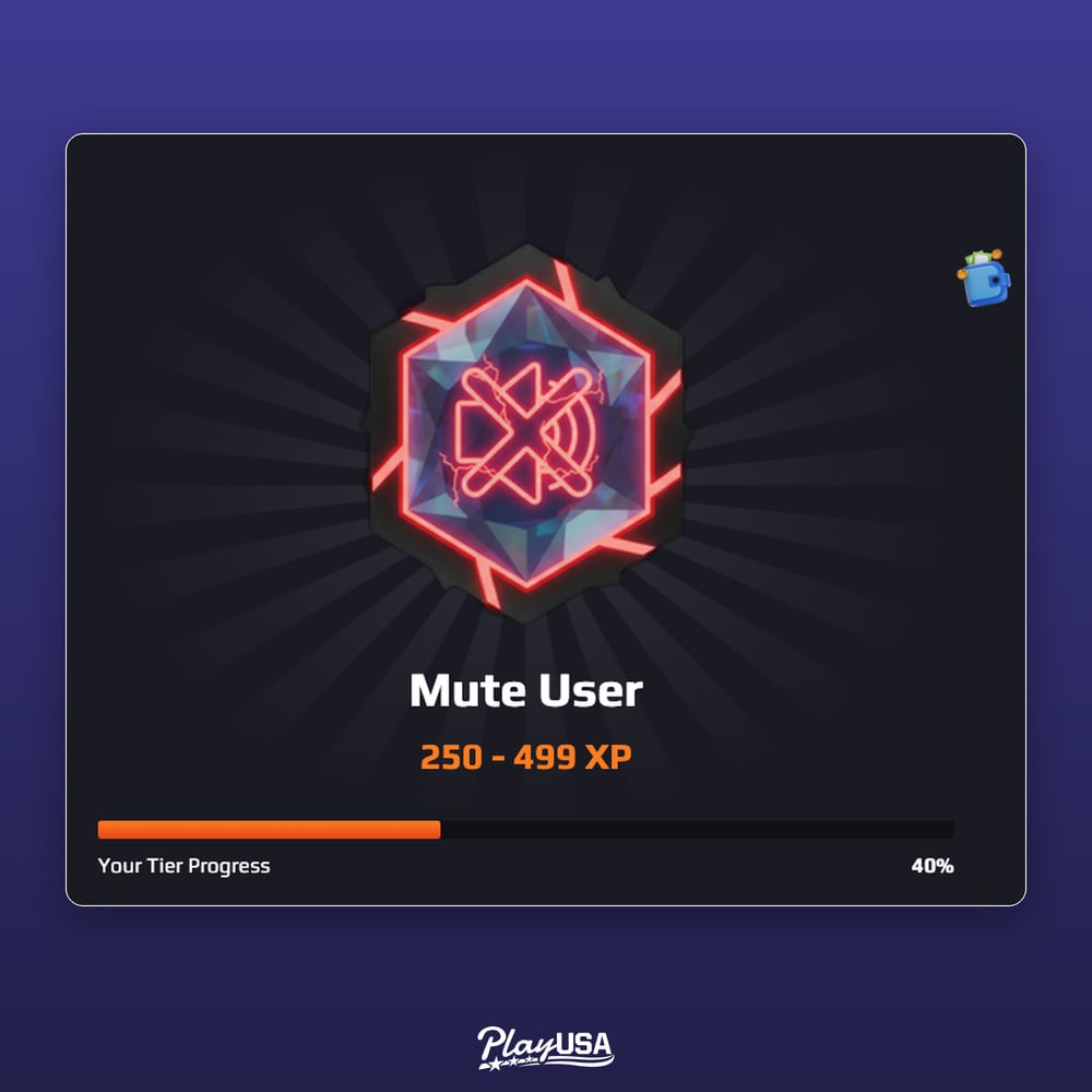 titan treasure mute user tier progress